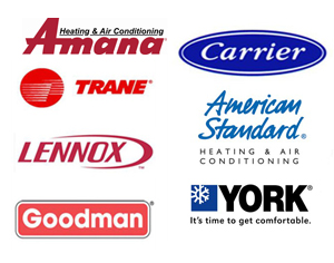hvac logos trane,lennex, carrier, goodman, york, american standard