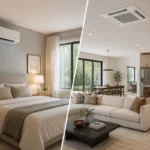 Ceiling Cassette vs Wall Mount Air Conditioners